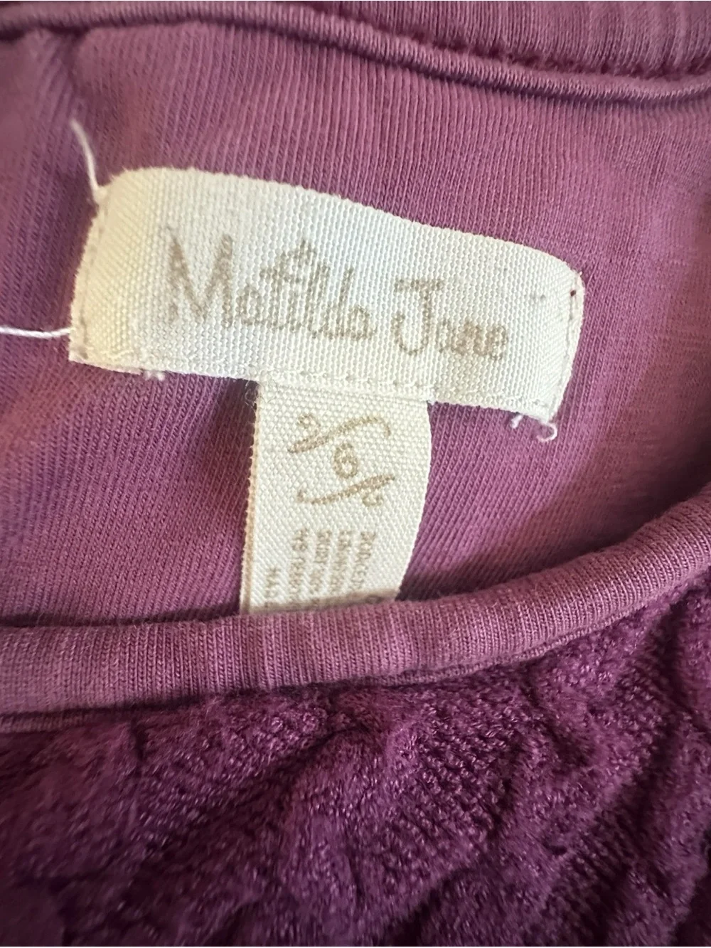 Matilda Jane Soirée Knit Tulle Dress Youth Girl Size 6